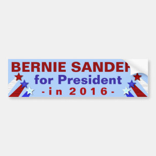 Bernie Sanders President 2016 Verkiezingsdemocraat Bumpersticker