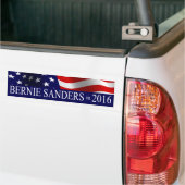 Bernie Sanders President 2016 Vlag Verenigde State Bumpersticker (Op Truck)