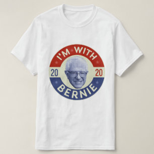 Bernie Sanders President 2020 Democraat Foto Retro T-shirt