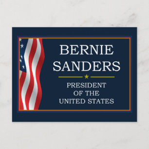 Bernie Sanders President V3 Briefkaart