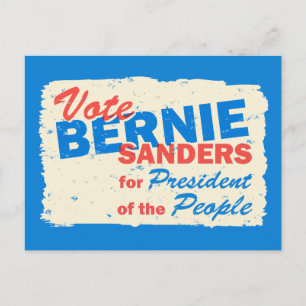 Bernie Sanders President van het Volk V5 Briefkaart