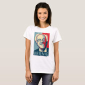Bernie Sanders Shirt | Hope Portrait Women's (Voorkant volledig)