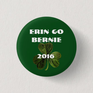 Bernie Sanders St. Patrick's Day Button