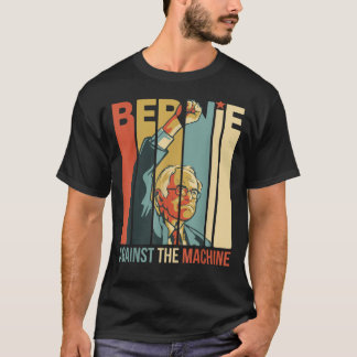 Bernie Sanders tegen de machine Bernie 2020 T-shirt