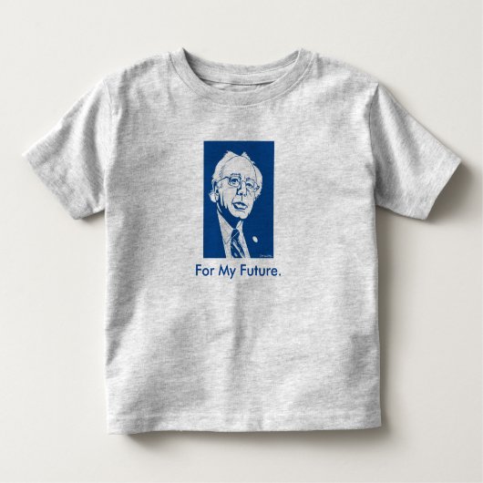Bernie Sanders Toddler Shirt (Voorkant)