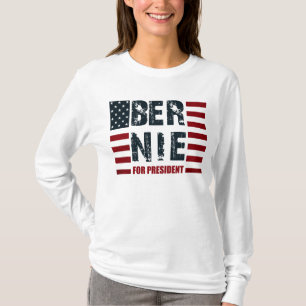 Bernie Sanders US Flag T-shirt