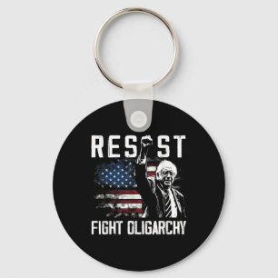 Bernie Sanders vecht tegen oligarchie Sleutelhanger