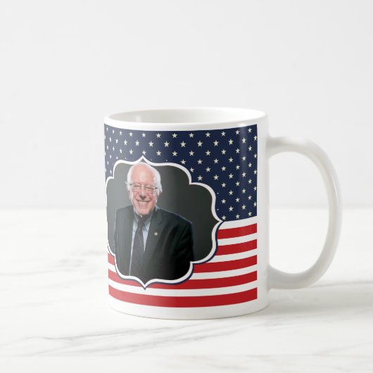 bernie sanders vlag koffiemok (Rechts)
