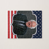 bernie sanders vlag legpuzzel (Horizontaal)
