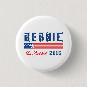Bernie Sanders voor President 2016 Ronde Button 3,2 Cm