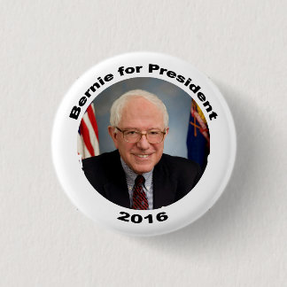 Bernie Sanders voor President 2016 Ronde Button 3,2 Cm
