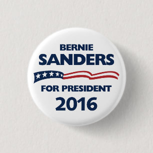 Bernie Sanders voor president 2016 Ronde Button 3,2 Cm