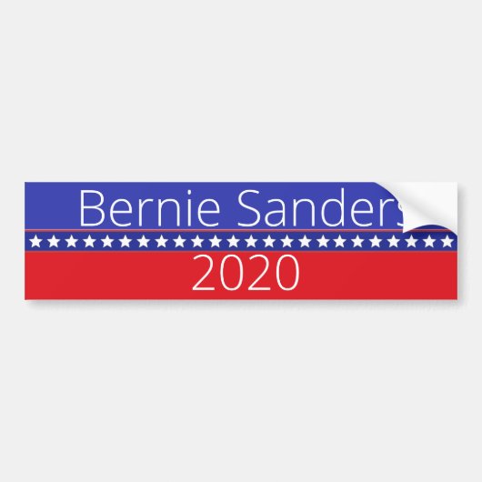 Bernie Sanders voor President 2020 Bumpersticker (Voorkant)