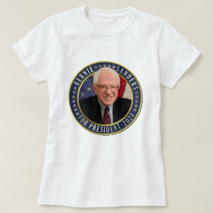 Bernie Sanders voor President 2020 Democraat Foto T-shirt