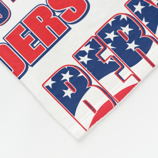 Bernie Sanders voor President 2020 Fleece Deken (Hoek)