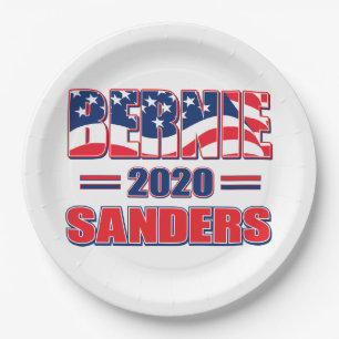 Bernie Sanders voor President in 2020 Papieren Bordje