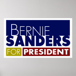Bernie Sanders voor President Poster V1