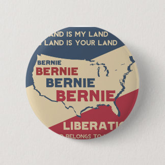 Bernie Sanders voor President Ronde Button 5,7 Cm