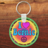 Bernie Sanders voor President Sleutelhanger (Voorkant)