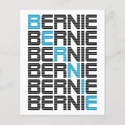 Bernie-tekststapels (Voorkant)