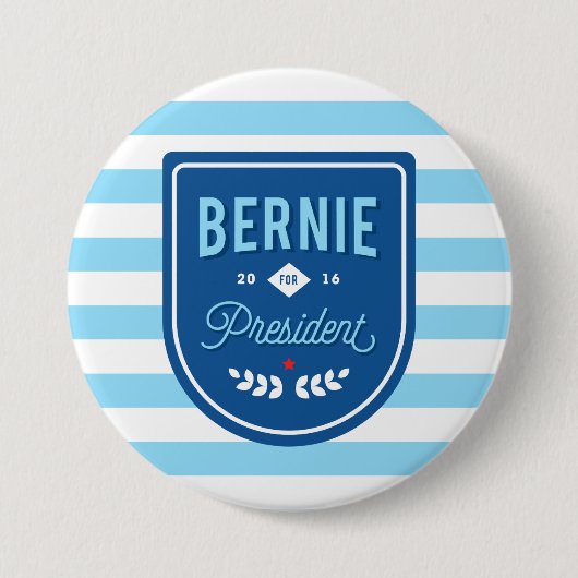 Bernie voor President Ronde Button 7,6 Cm (Voorkant)