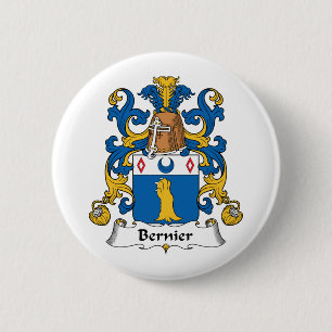 Bernier Family Crest Ronde Button 5,7 Cm
