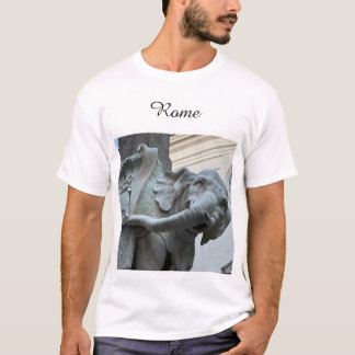 Bernini's Olifant en Obelisk - Rome Italië T-shirt