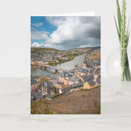 Bernkastel-Kues Kaart (Voorkant)