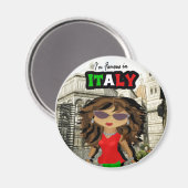 Beroemd in Italië - Diva Magneet (Voorkant / Achterkant)