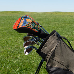 Beroemd schilderij, De Schreeuw, Edvard Munch Golfheadcover