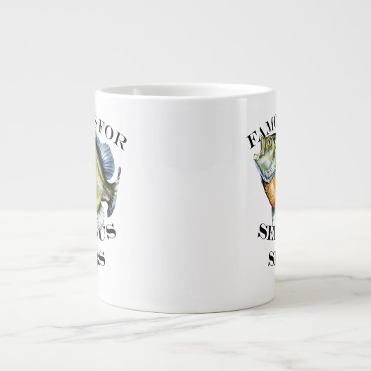 beroemd voor ernstig slakkenlicht extra grote beker (Voorkant)