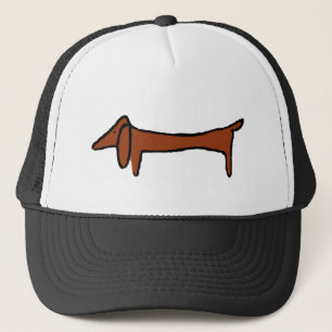 beroemde Abstracte Dachshund Trucker Pet