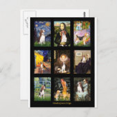 Beroemde Art Beagle Comp 1 Briefkaart (Voorkant / Achterkant)