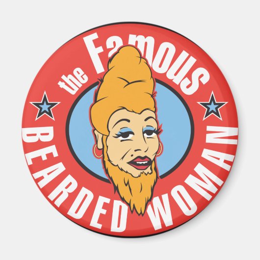 beroemde baard magneet (Voorkant)