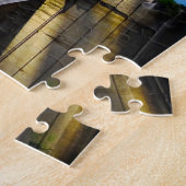 Beroemde Bruggen over de Tiber Rome. Legpuzzel (Zijkant)