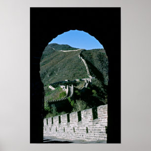 Beroemde Chinese Muur - Peking, Azië Poster