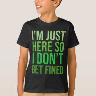 Beroemde citaten hier, zodat ik geen bekeurde T - T-shirt