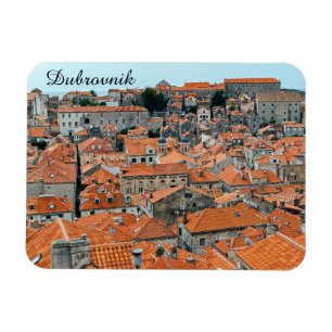 Beroemde daken van de oude stad Dubrovnik - Dalmat Magneet