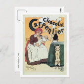 beroemde Franse cacaoreclame Briefkaart (Voorkant / Achterkant)