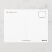 beroemde Franse cacaoreclame Briefkaart (Achterkant)