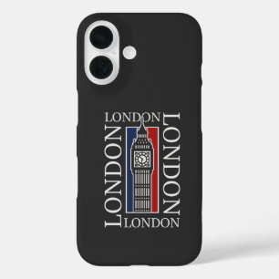 Beroemde Iconische Klokkentoren Big Ben Londen Eng iPhone 16 Hoesje