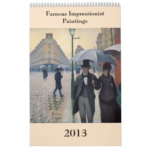 Beroemde Impressionist die Veranderingen ~ tot Kalender