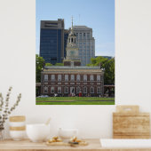 Beroemde Independence Hall Poster (Keuken)