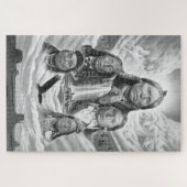 Beroemde Indiase chefs Indianen schilderen Legpuzzel (Horizontaal)