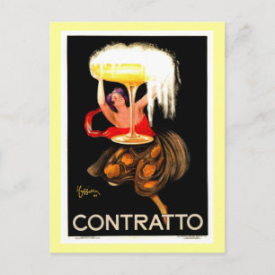 beroemde Italiaanse Champagne Leonetto Cappiello Briefkaart