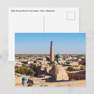 Beroemde Khiva - Oezbekistan Briefkaart