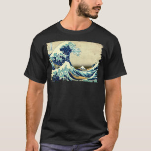 beroemde kunst Klassieke Great Ocean Wave Specia T-shirt