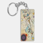 beroemde kunst | Samenstelling VIII | Kandinsky Sleutelhanger (Voorkant Links)