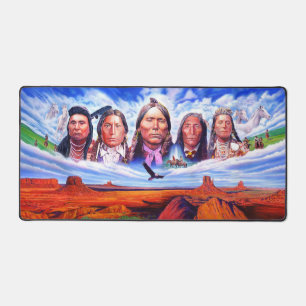 Beroemde Native Americans Indiaanse Hoofdmannen Sc Bureaumat