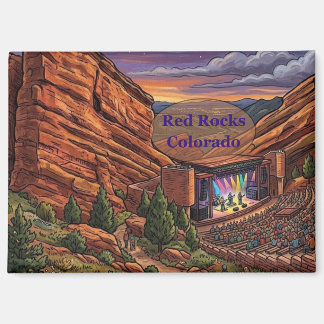 Beroemde Red Rocks Magneet